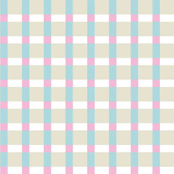 Vector illustration of Checkered color pattern