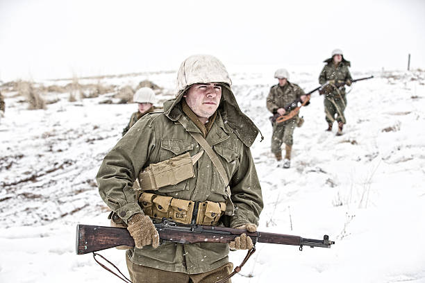 istock WWII US Infantry Soldiers Returning From Winter Patrol 514779830