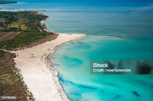 Aerial View Of Etruscan Coast Italy Tuscany Rosignano Solvay Stock Photo - Download Image Now