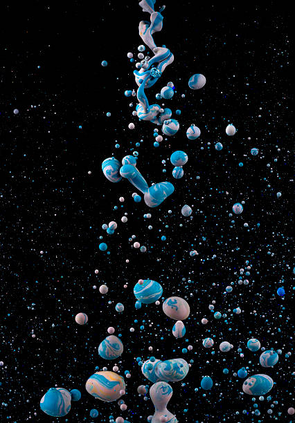 istock Colorful Oil bubbles on black 514780994