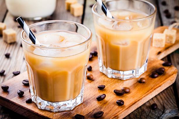 istock Iced coffee in glass 514783134