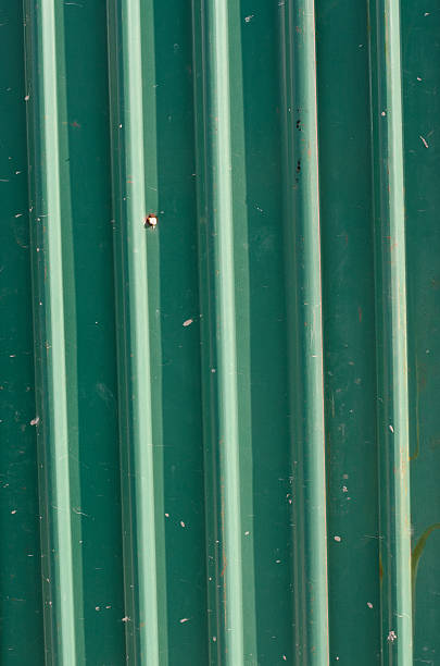 istock old zinc wall, green background 514783248