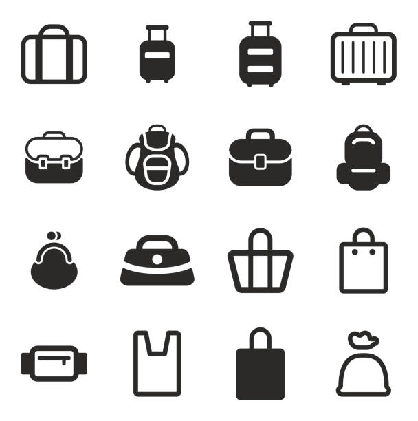 ilustrações de stock, clip art, desenhos animados e ícones de saco de ícones - gunny sack