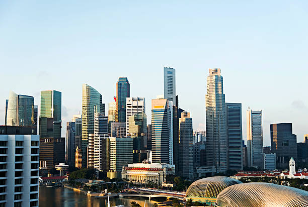 istock Singapore business district 514784156