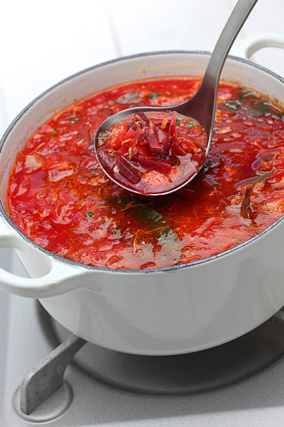 istock borscht, beet soup in a pot 514784200
