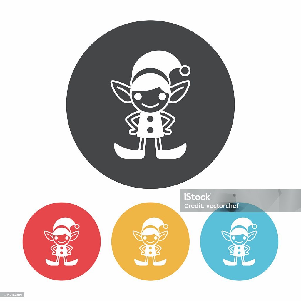 Elfesymbol Stock Vektor Art und mehr Bilder von Elfe Elfe, Feiern