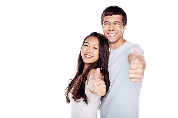istock Couple showing thumb up sign 514786946
