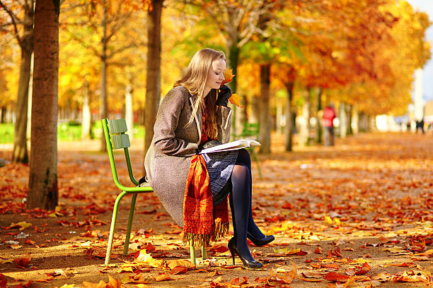 istock Young girl in Paris on a fall day 514790884