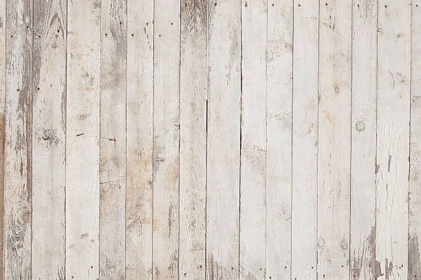 white and grey wooden planks wooden palisade background palisade boundary stock pictures, royalty-free photos & images