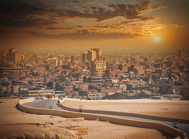 Cairo, Egypt. Largest city in Africa. picturesque landscape