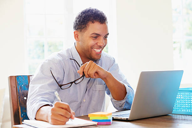 istock Businessman Working In Office At Home 514797391