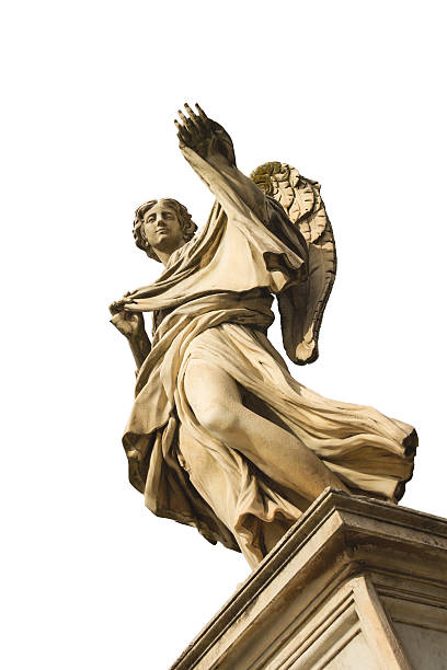 istock Angel with the Sudarium (Veronicas Veil)  in Rome, Italy 514797407