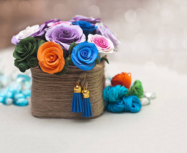 istock beautiful bouquet of artificial flowers 514797569