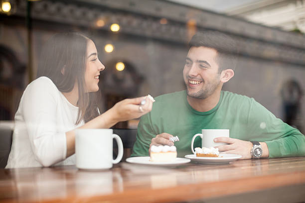 istock Boyfriend and girlfriend in a coffee shop 514797962