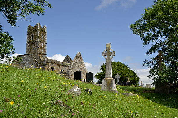 istock Cemetery and Church Ruin 514798123
