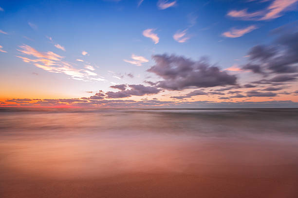 istock Beautiful cloudscape over the sea, sunset shot 514798997