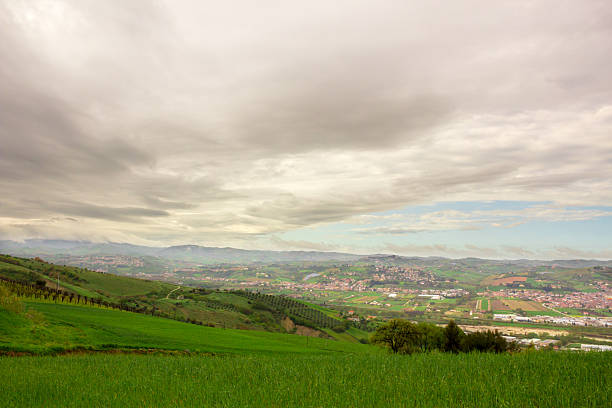 istock evening on the hills of Italy 514800263