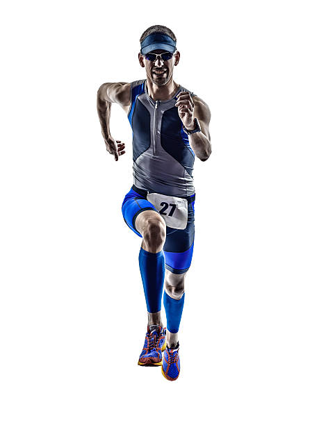 istock man triathlon iron man athlete runners running 514802333