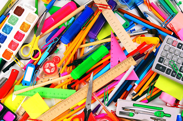 istock Stationery and school accessories. 514802835