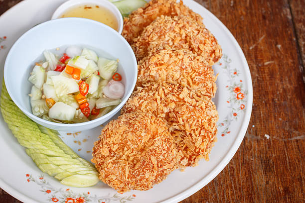 istock Thai Food Fried Shrimp Cake 514803039