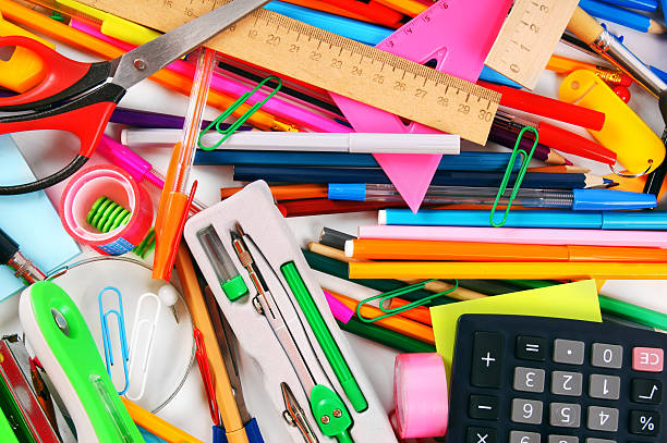 istock Stationery and school accessories. 514803561