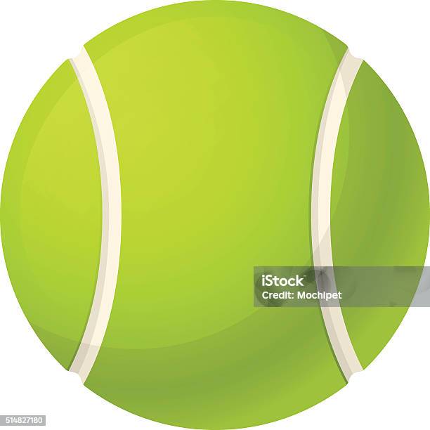 Yellow Tennis Ball Stock Illustration - Download Image Now - Tennis Ball, Infographic, Business Finance and Industry