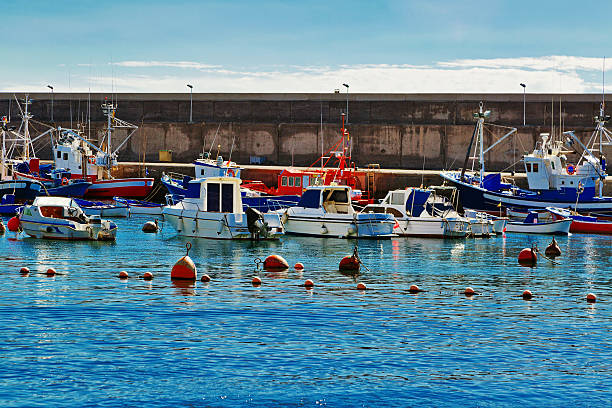 istock Fishing boats in the harbor 514827218