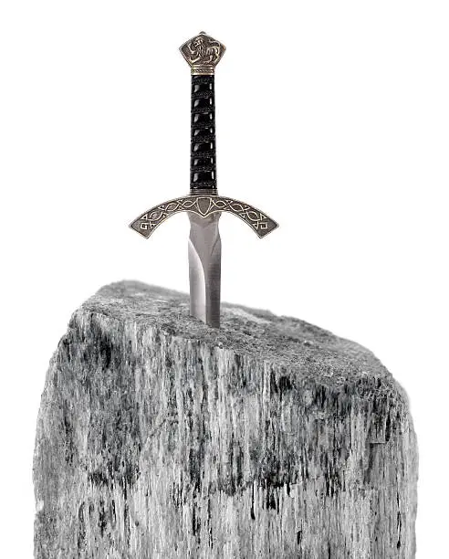 This is the sword in the stone.