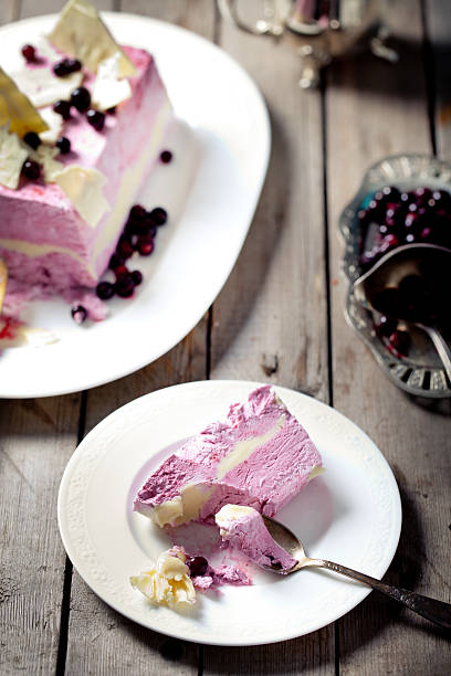 istock Berry ice cream and white chocolate terrine 514829033