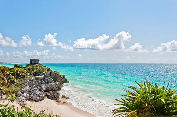 istock Tulum Ruins by the Caribbean Sea 514830643