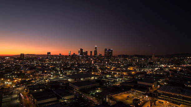 istock Sunset on downtown Los Angeles 514830966
