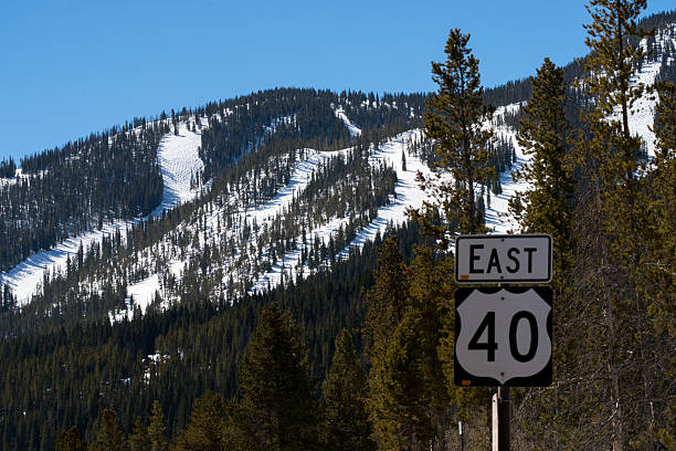 Highway 40 Eastbound in Colorado