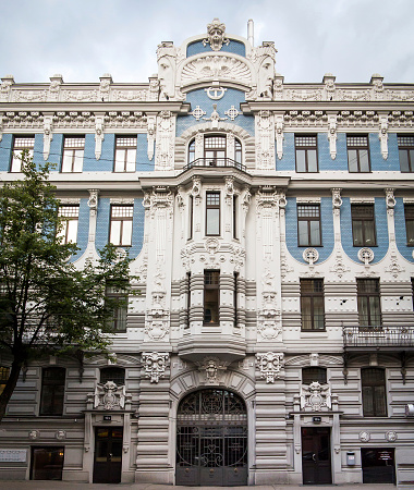 Art Nouveau building in Riga