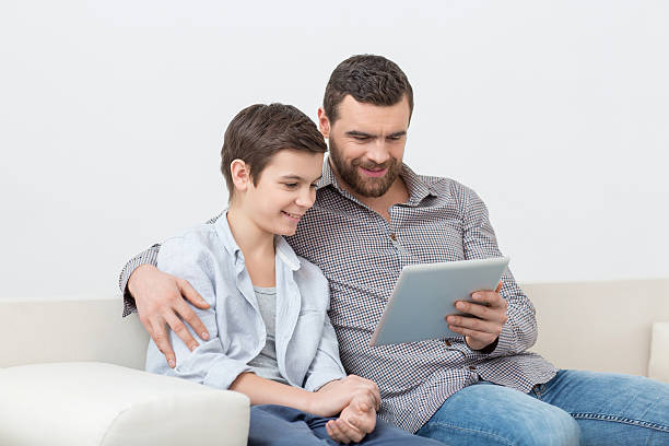 istock Pretty friendly family is spending time together 514833250