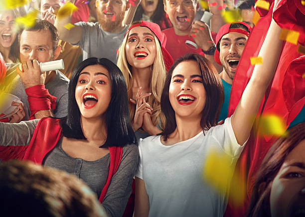 istock Sport fans : Female friends are happy 514833440