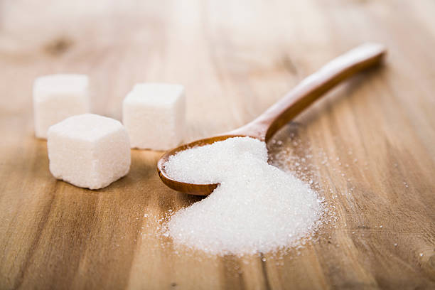 istock Sugar in a wooden spoon 514840270