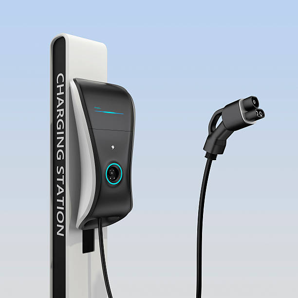 istock Electric vehicle charging station for public usage 514841972