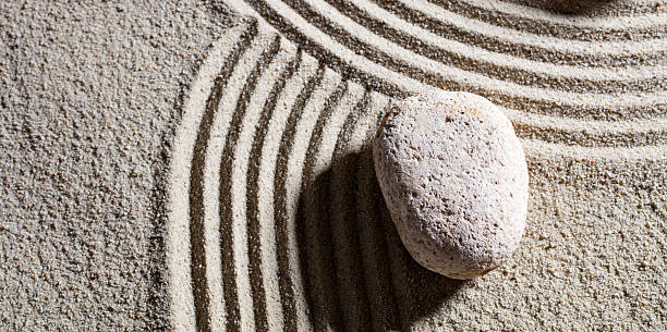 istock one stone at intersection of different roads for change 514845556