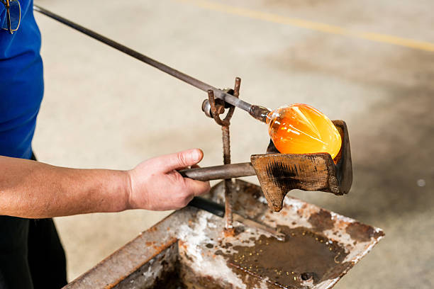 istock Handmade figures of melted glass 514848656