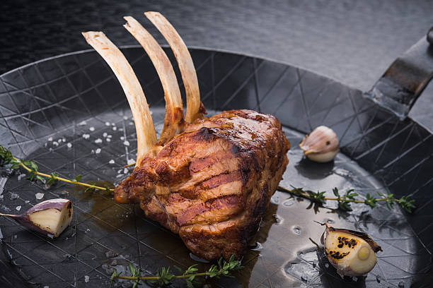 istock grilled rack of veal 514851760