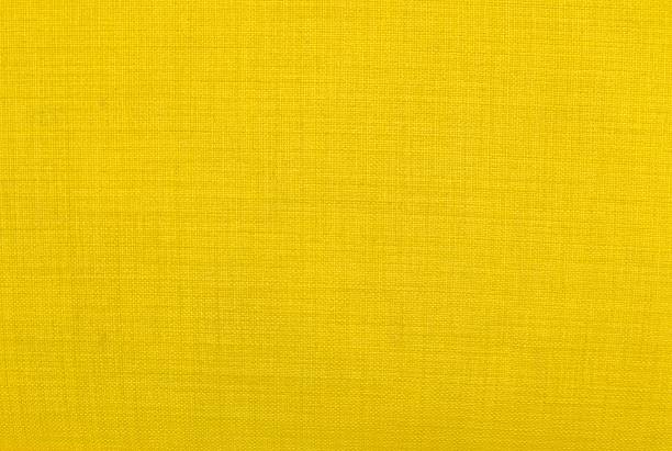 istock Close Up Background of Yellow Textile Texture 514852384