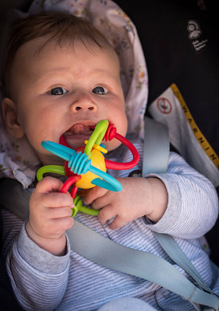 istock Toddler playing with a toy 514853314