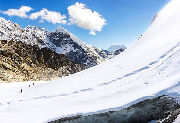istock View of Cho La pass, Himalayas in Nepal. 514853423