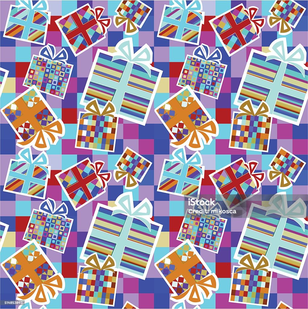 Printable Present Pattern Seamless Present Pattern Stock Illustration - Download Image Now ...