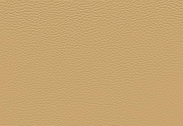 istock Close Up Background of Beige Leather Texture 514853934