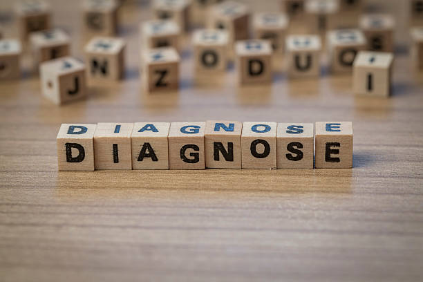 istock Diagnose written in wooden cubes 514854754