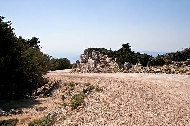 istock Road, Enos Mountain - Kefalonia 514854953