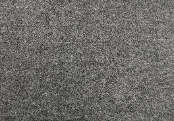 istock Close Up of Dark Gray Textile Flannel Texture 514855302