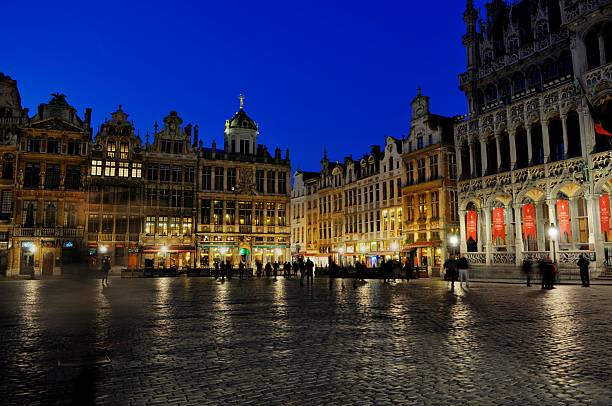 istock Grand Place at Dusk 514856245