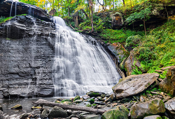 parque nacional cuyahoga valley - parque nacional fotografías e imágenes de stock